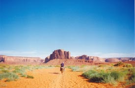 Monument Valley zu Pferd